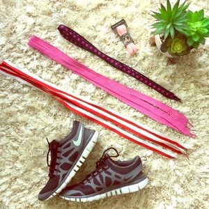 Lot of 4 pairs of shoe laces